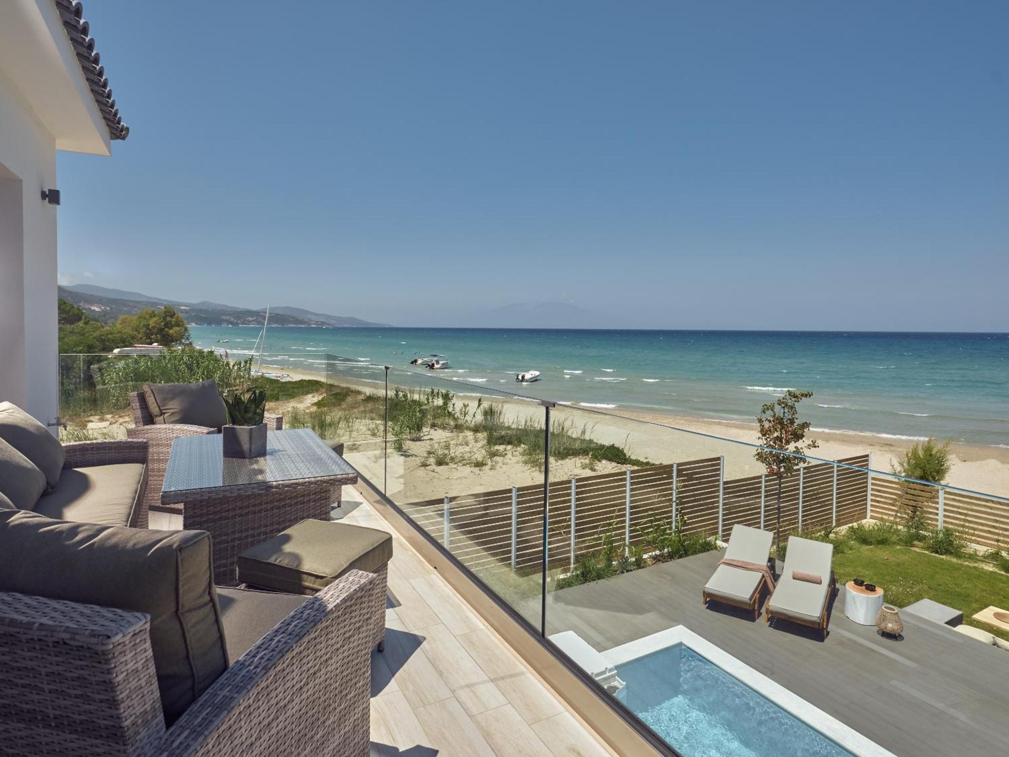 Bright Coast Superior Villa Alykes  Ngoại thất bức ảnh