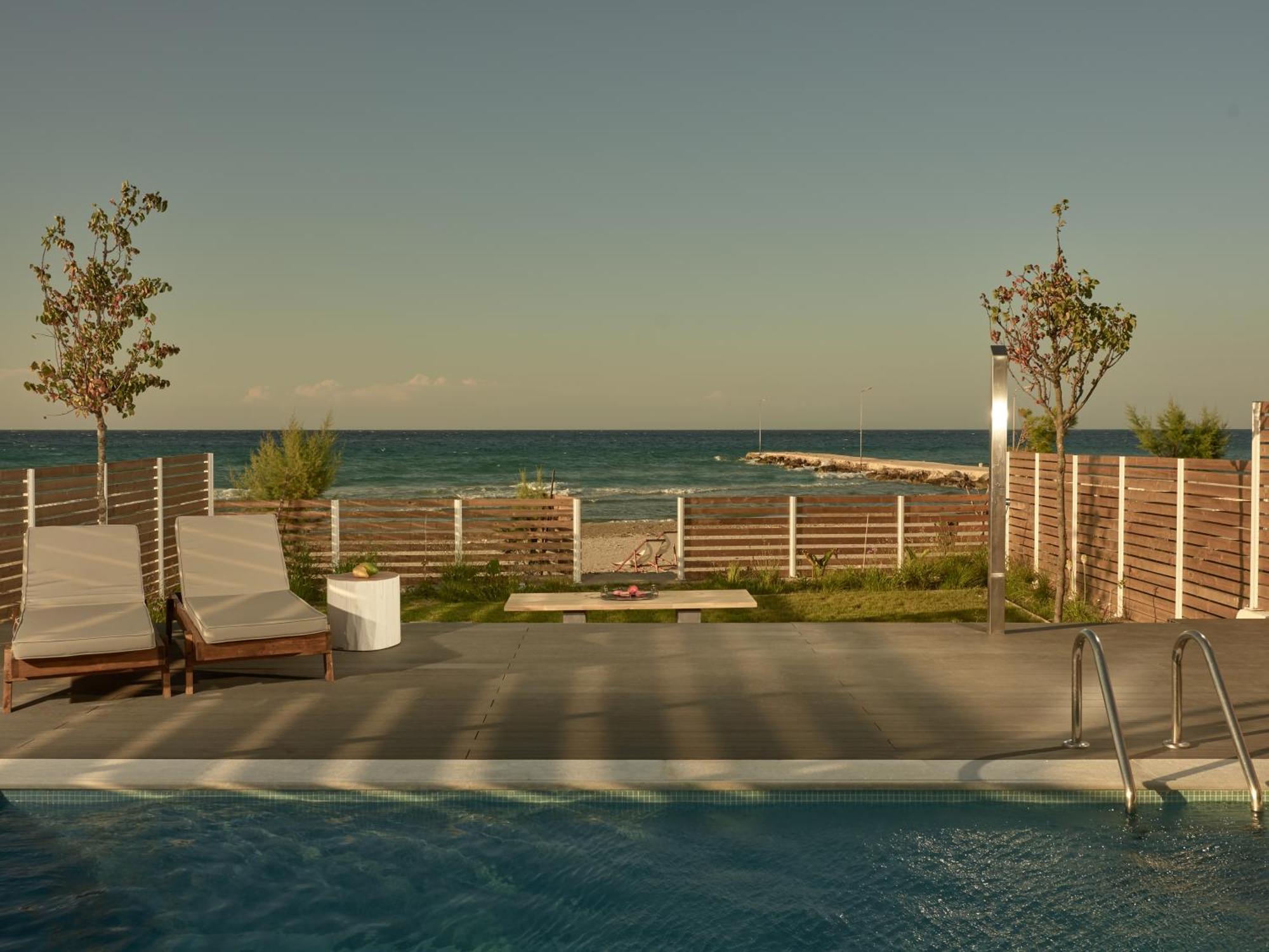 Bright Coast Superior Villa Alykes  Ngoại thất bức ảnh
