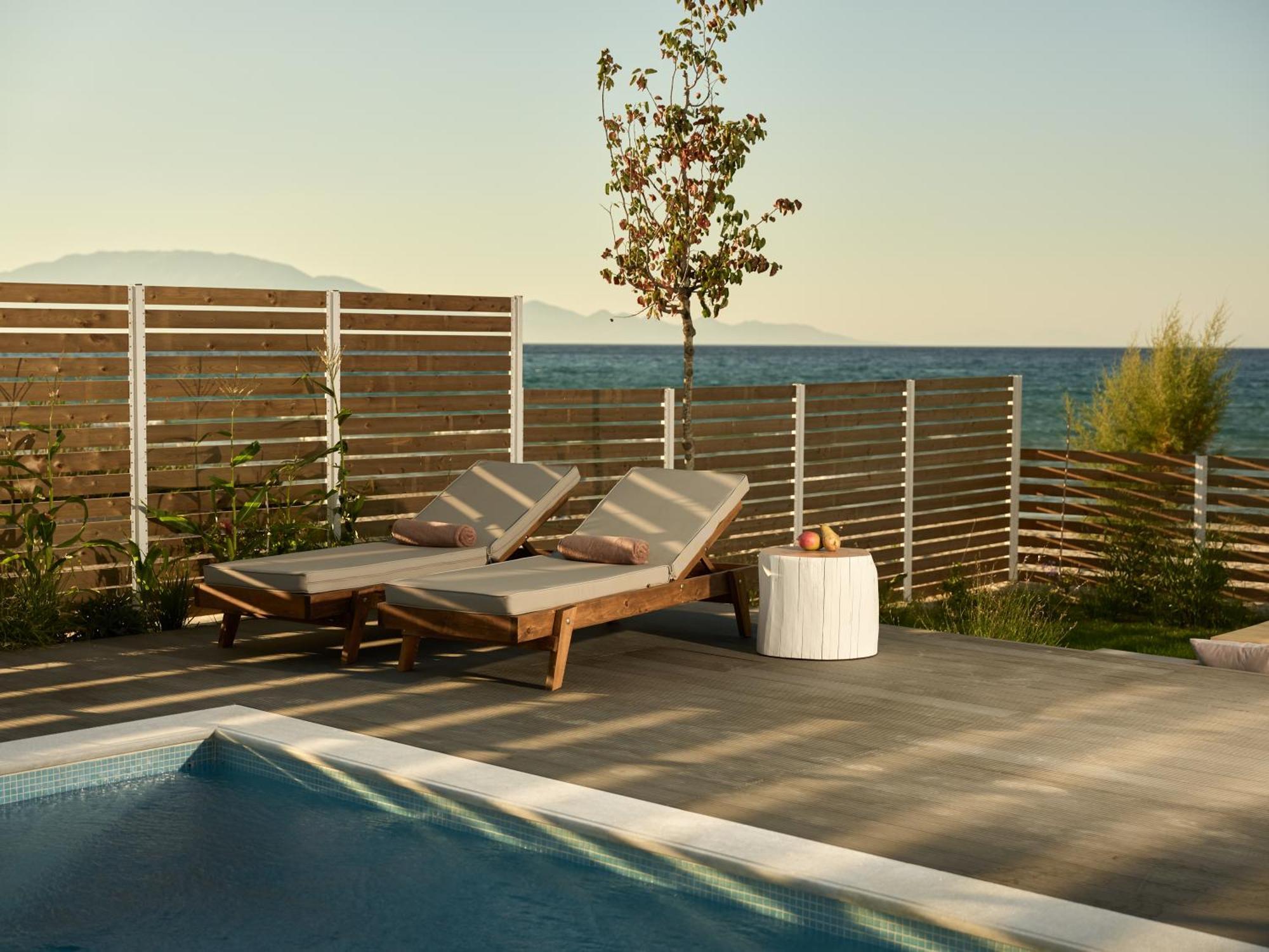 Bright Coast Superior Villa Alykes  Ngoại thất bức ảnh